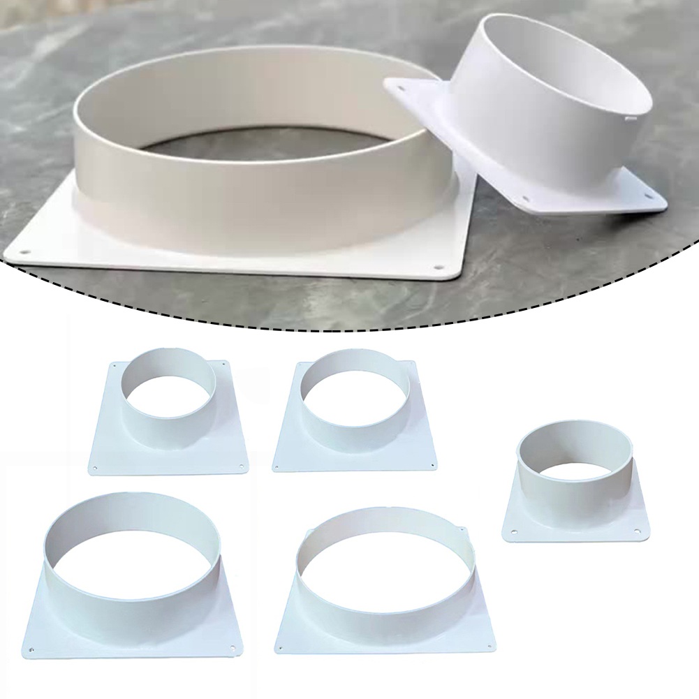 Home Improvement Warehouse - Konektor Saluran Ventilasi Udara Flange Pipa