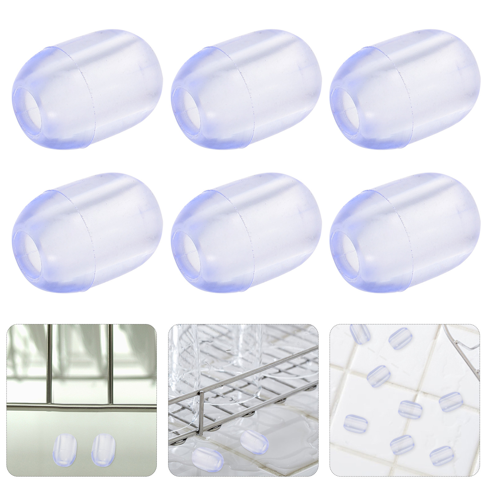 Home Improvement K&B Construction - 10Pcs Pelindung Kaki Rak Wastafel Karet