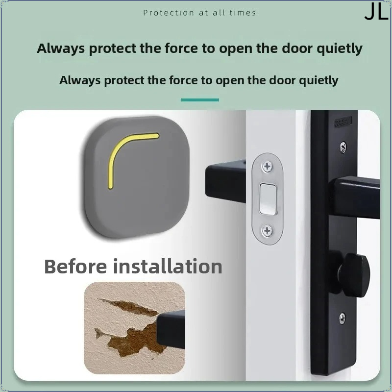 Door Stopper Rubber - 1/2PCS Penahan Pintu Silikon Bumper Karet