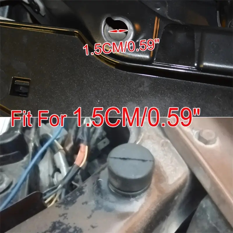 2pcs Universal Car Bonnet Hood - Door Stopper Rubber ulasan dan harga