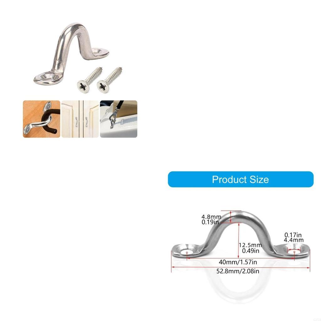Eye Straps Kayak Deck Loop Den - Deck Screw Stainless ulasan dan harga