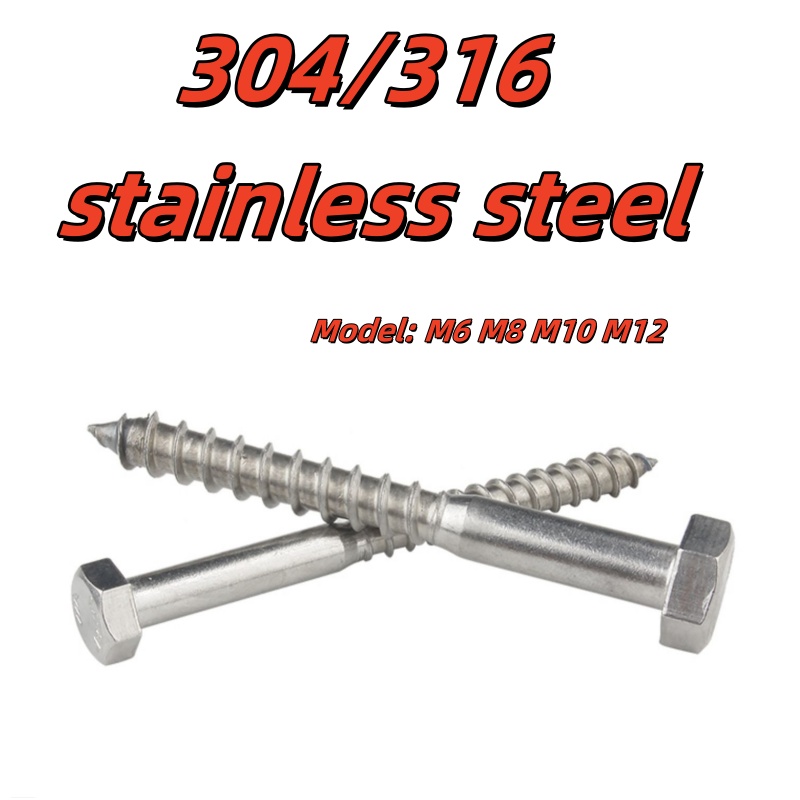 M6 ~ M12 Sekrup Kayu Sadap Man - Deck Screw Stainless ulasan dan harga