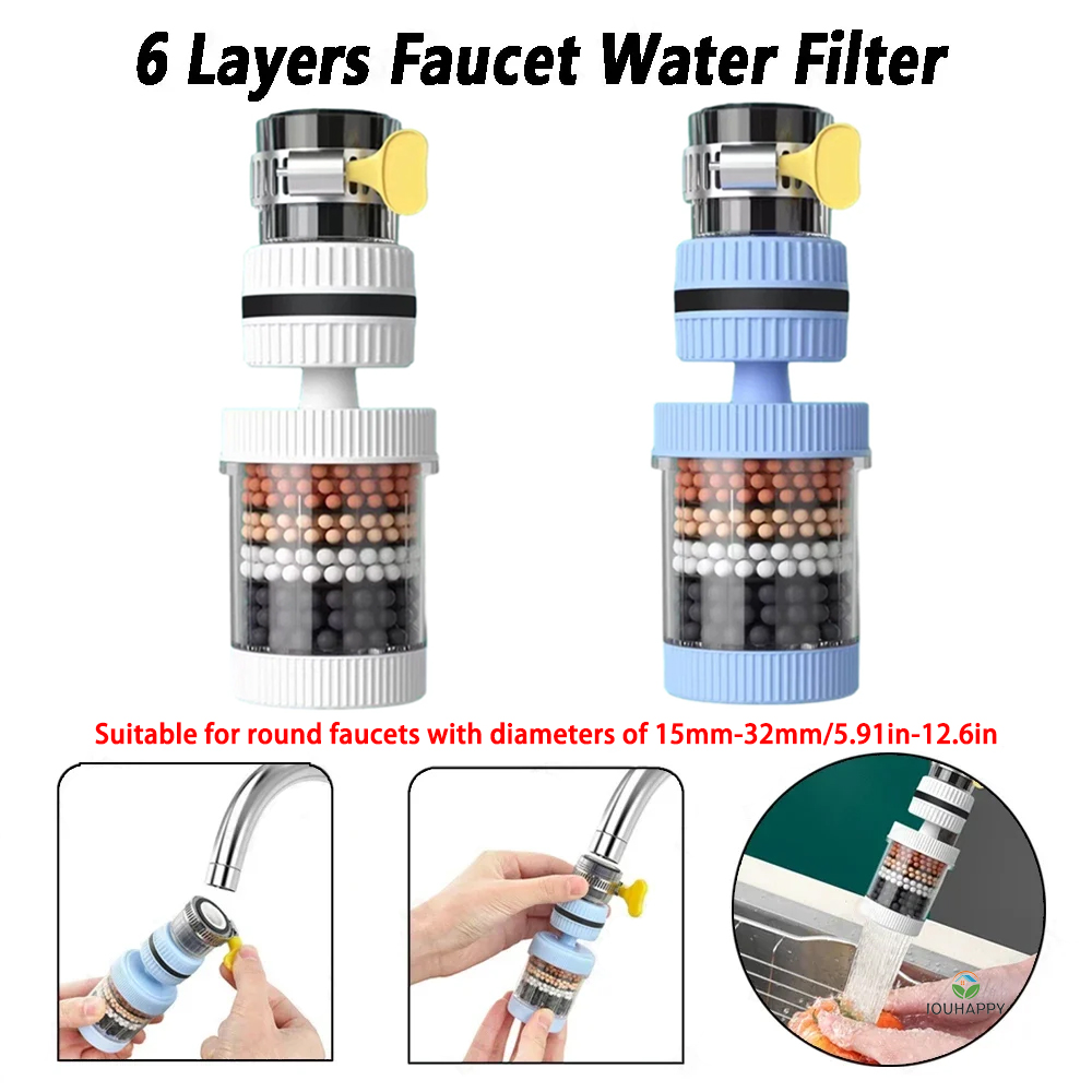 Filter Air Keran 6 Lapis Keran - Home Improvement K&B Construction ulasan dan harga